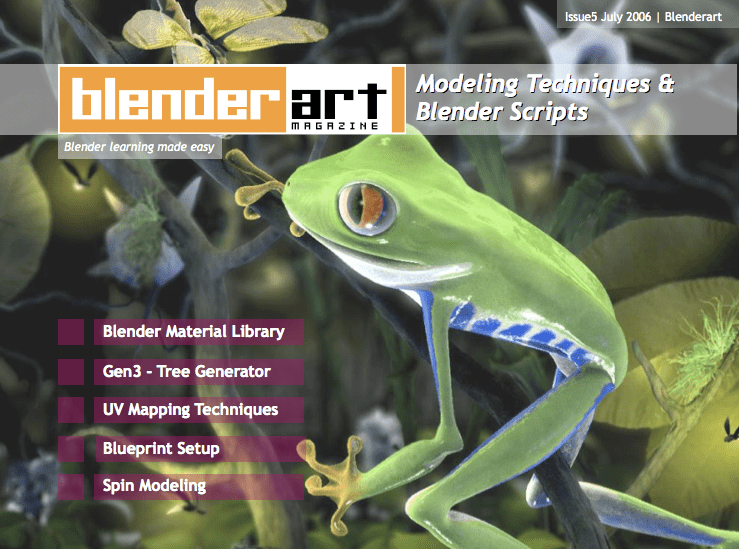 BlenderArt Magazine 5 Is Out BlenderNation